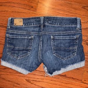 American Eagle denim jean shorts